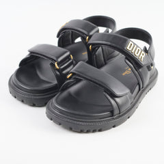 Christian Dior Dioract Sandals Black