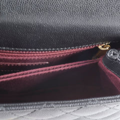 Chanel Coco Handle Small Caviar Black