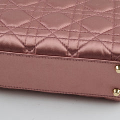 Christian Dior Mini Lady Dior Satin Pink