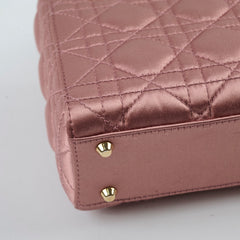 Christian Dior Mini Lady Dior Satin Pink