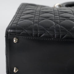 Christian Dior Vintage Large Lady Dior Black