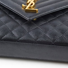 Saint Laurent Envelope Medium Black