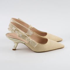 Christian Dior J'adior Pumps Gold Size 36