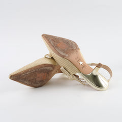 Christian Dior J'adior Pumps Gold Size 36