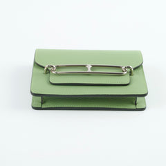 Hermes Roulis Slim Compact Vert Criquet Evercolor 2021