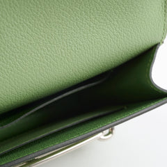 Hermes Roulis Slim Compact Vert Criquet Evercolor 2021