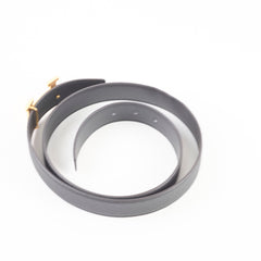 Hermes Constance Belt Togo Swift Black Size 90 Y stamp33303