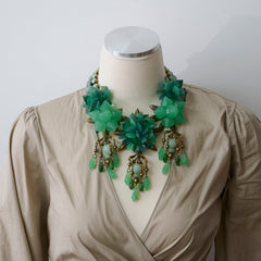 Gucci Emerald Green Necklace (Costume Jewellery)