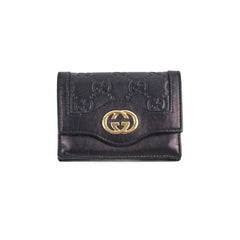 Gucci GG Logo Card Holder Black