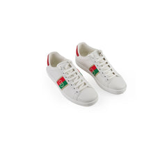 Gucci GG Stripe Sneakers White - Size 37