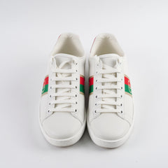 Gucci GG Stripe Sneakers White - Size 37