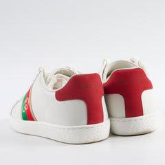 Gucci GG Stripe Sneakers White - Size 37
