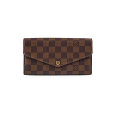 Louis Vuitton Sarah Long Wallet Damier Ebene