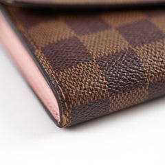 Louis Vuitton Sarah Long Wallet Damier Ebene