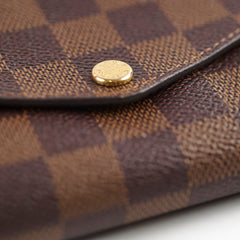 Louis Vuitton Sarah Long Wallet Damier Ebene