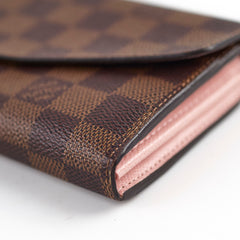 Louis Vuitton Sarah Long Wallet Damier Ebene