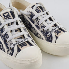 Christian Dior Walk 'N' Dior Sneakers Blue Size 36
