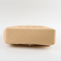 Chanel Jumbo Single Flap Beige Lambskim SHW 12 Series