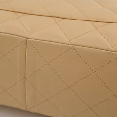 Chanel Jumbo Single Flap Beige Lambskim SHW 12 Series