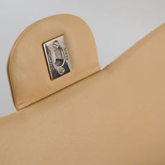 Chanel Jumbo Single Flap Beige Lambskim SHW 12 Series