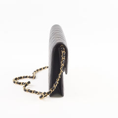 Chanel Quilted chain Flap Black