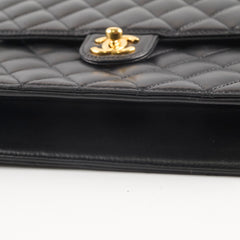 Chanel Quilted chain Flap Black