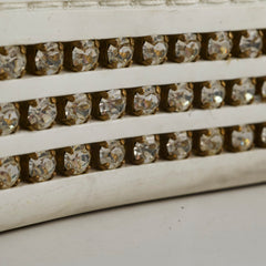 Gucci Ace Crystal Platform Sneakers White Size 37