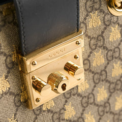 Gucci Bee Padlock Tote Small