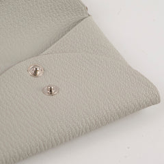 Hermes Calvi Duo Compact Chevre Mysore Gris Perle