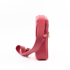 Gucci Logo Messenger Crossbody Red