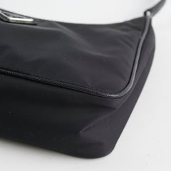 Prada shoulder bag Nylon 2005 Black