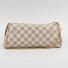 Louis Vuitton Eva Clutch Damier Azur