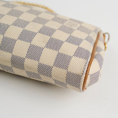 Louis Vuitton Eva Clutch Damier Azur
