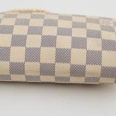 Louis Vuitton Eva Clutch Damier Azur