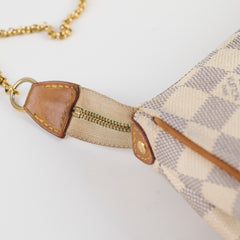 Louis Vuitton Eva Clutch Damier Azur