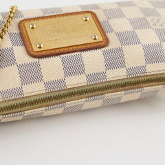 Louis Vuitton Eva Clutch Damier Azur
