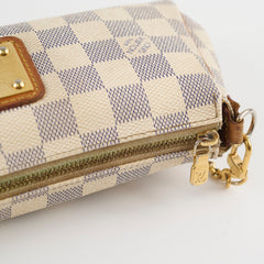 Louis Vuitton Eva Clutch Damier Azur