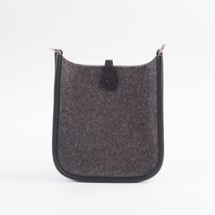 Hermes Mini Evelyn TPM Wool Graphite U Stamp