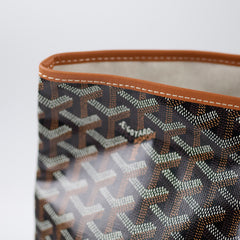 Goyard Saint Louis Tote PM Black/Tan