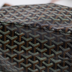 Goyard Saint Louis Tote PM Black/Tan