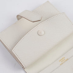 Hermes Bearn Mini Wallet Beton U Stamp
