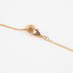 Bulgari Mini B/Zero1 Necklace Pink Gold