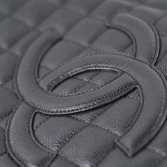Chanel Caviar Grand Shopping Tote GST Black
