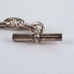 Hermes Silver Chaine D'ancre Bracelet