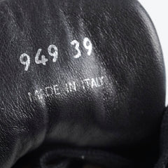 Prada Quilted Leather Sneakers Black - Size 39