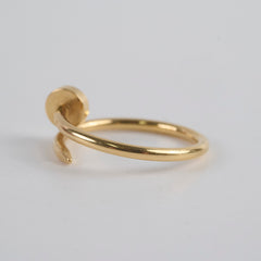 Cartier Small Juste Un Clou JUC Ring Yellow Gold Size 54