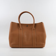 Hermes Garden Party 36 Gold Stamp P Square