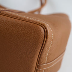 Hermes Garden Party 36 Gold Stamp P Square