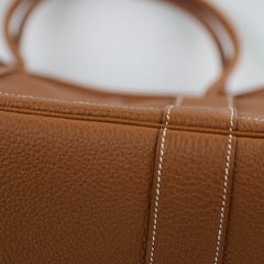 Hermes Garden Party 36 Gold Stamp P Square