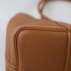 Hermes Garden Party 36 Gold Stamp P Square